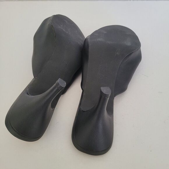 Halston Women's Seville Vegan Leather Open Toe Kitten Heel Dress Sandals Size 9N - Picture 6 of 8